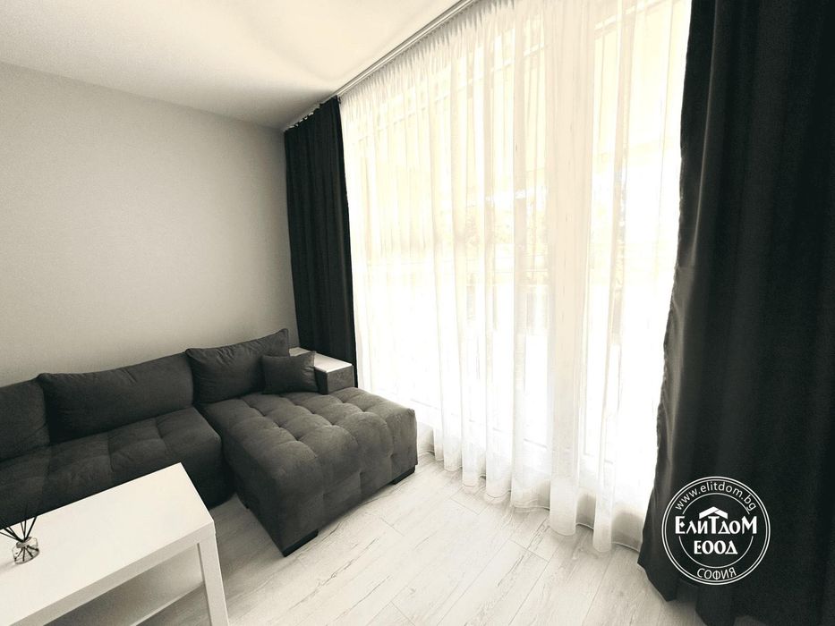 Огромен двустаен апартамент под наем в комплекс Garden Residence,София
