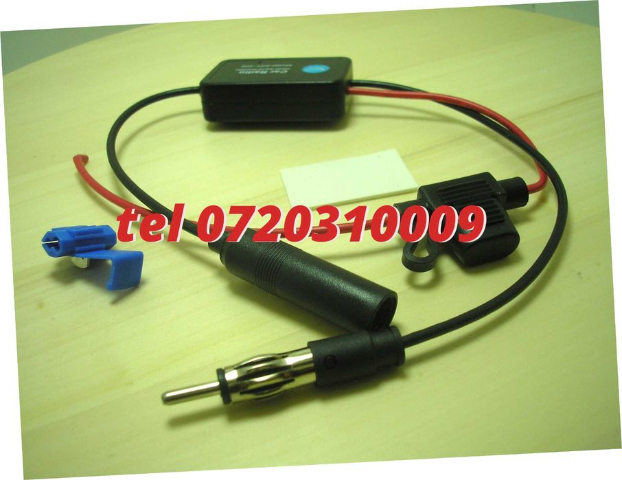 Amplificator De Semnal Antena Radio Auto Camioane Etc Fm 12v