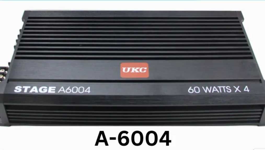 UKC усилвател за автомобил BLUETOOTH 4 канала х 60 ВАТА