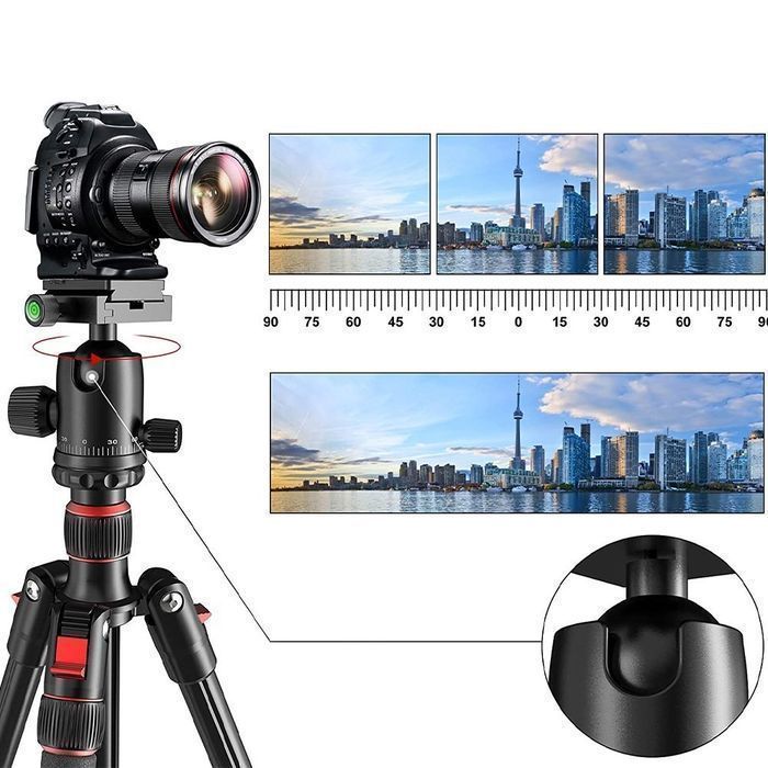 Suport Trepied foto monopied reglabil,44 -168 cm, cu cap rotativ 360