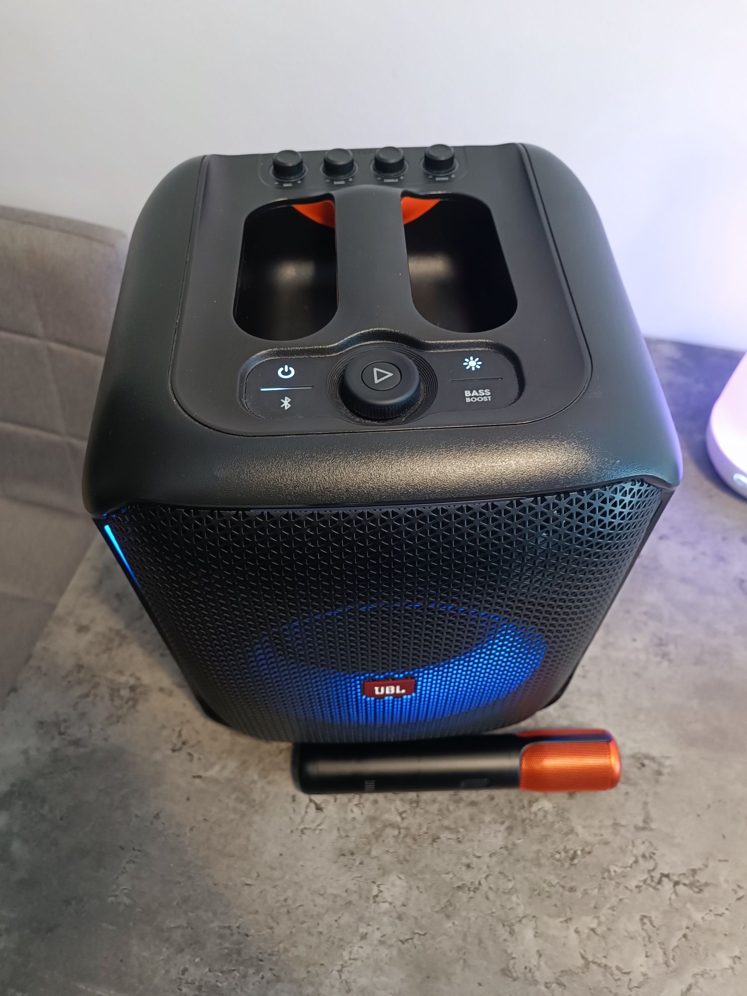 Boxa portabila JBL PartyBox Encore cu microfon