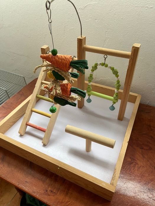 Jucarie pentru pasari mari Ansamblu de joaca