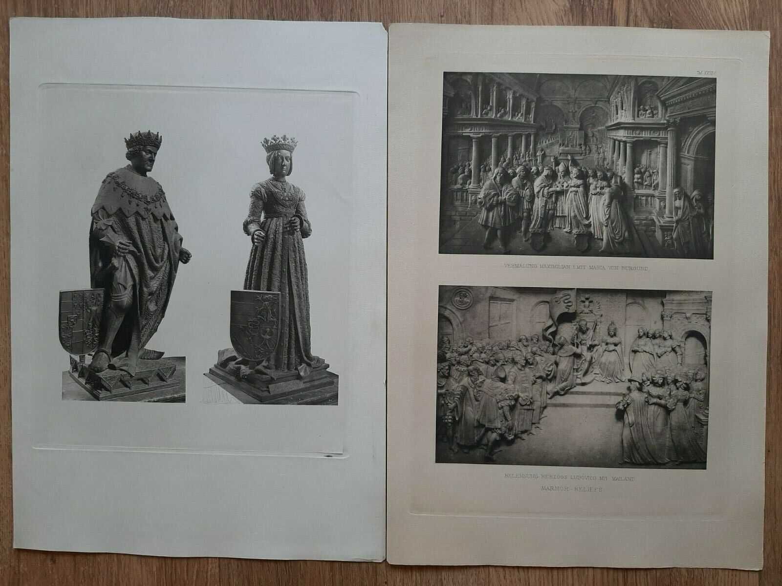 Lot  gravura litografie  fotografie foto poza veche vintage