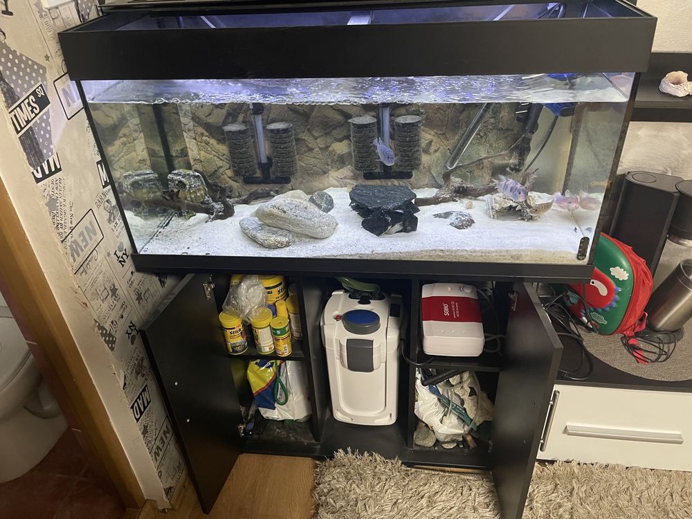 Acvariu cu pesti 200L