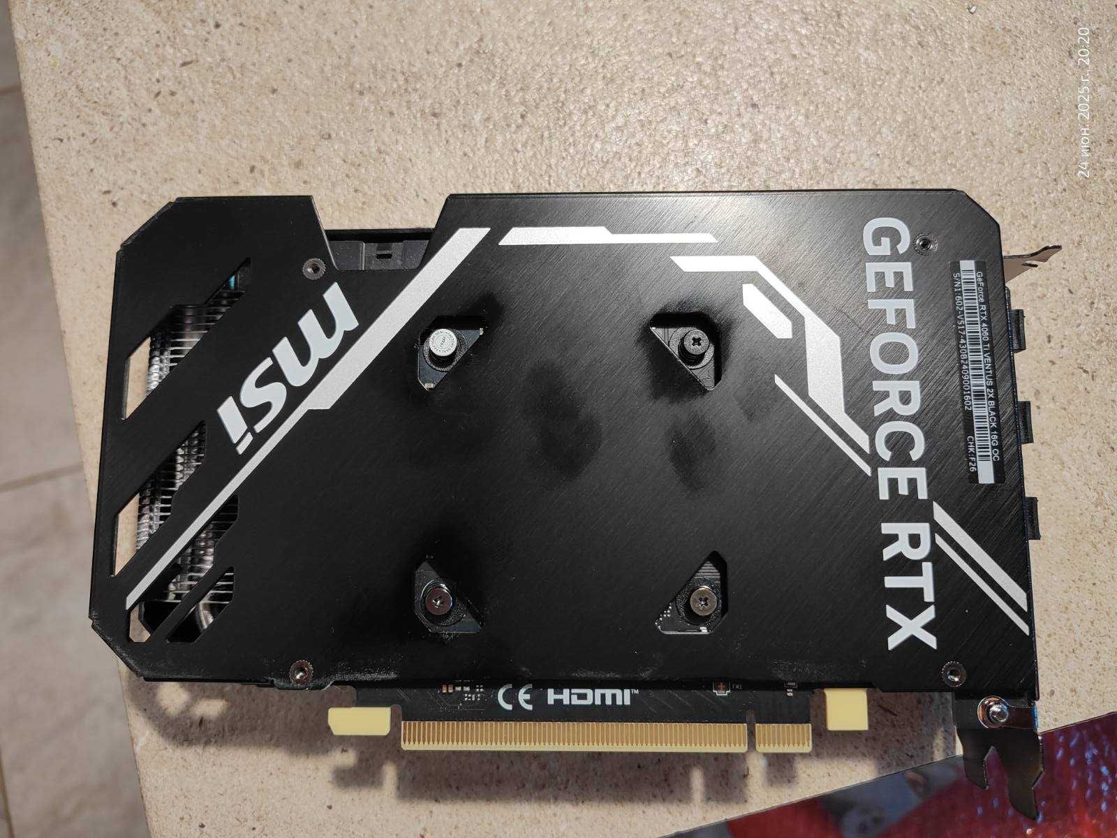 RTX 4060 TI 16GB MSI Ventus 2x OC