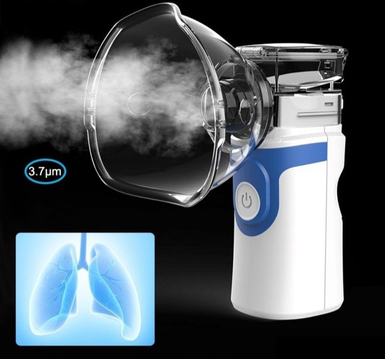 Мед'ицинский Небу'лайзер. MESH. Ингал'ятор. БЕСШУМНЫЙ. Не ом.рон