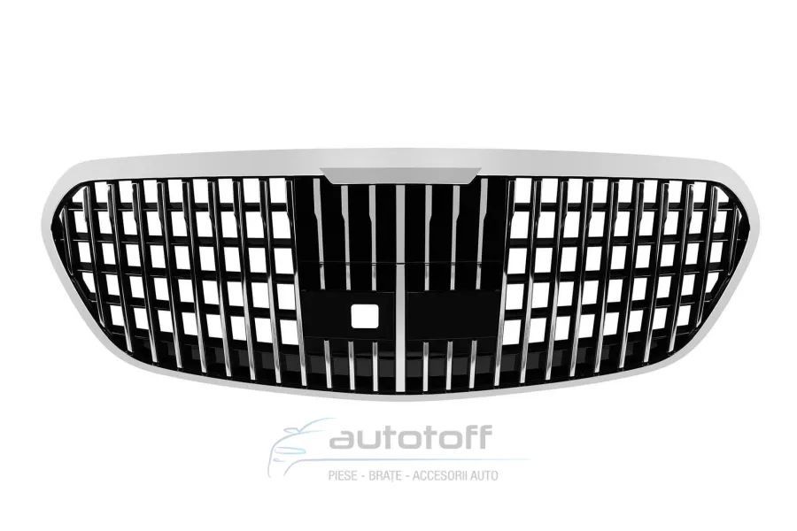 Grila centrala compatibila cu Mercedes S-Class W223 (2021+) MBH Design