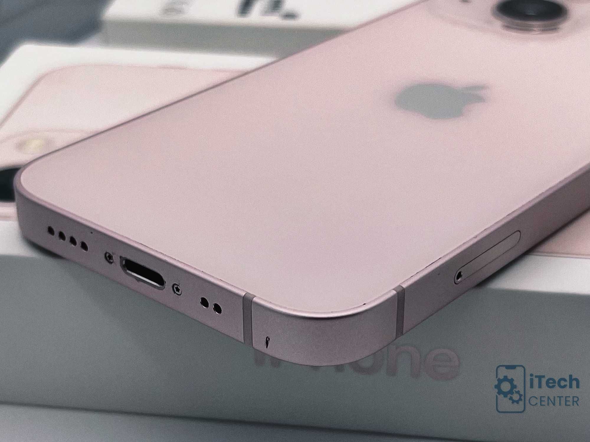 iPhone 13 mini, 128GB, Pink, 100% батерия, КАТО НОВ, 1г. ГАРАНЦИЯ!