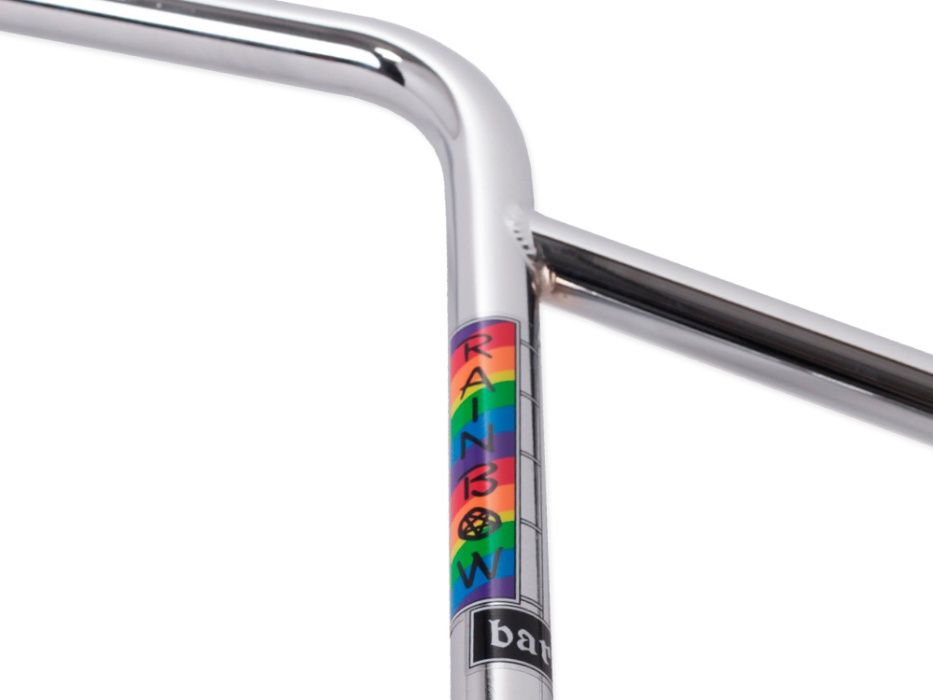 Руль для BMX Фирмы EIGHTIES Rainbow Chrome 9 и другие запчасти!