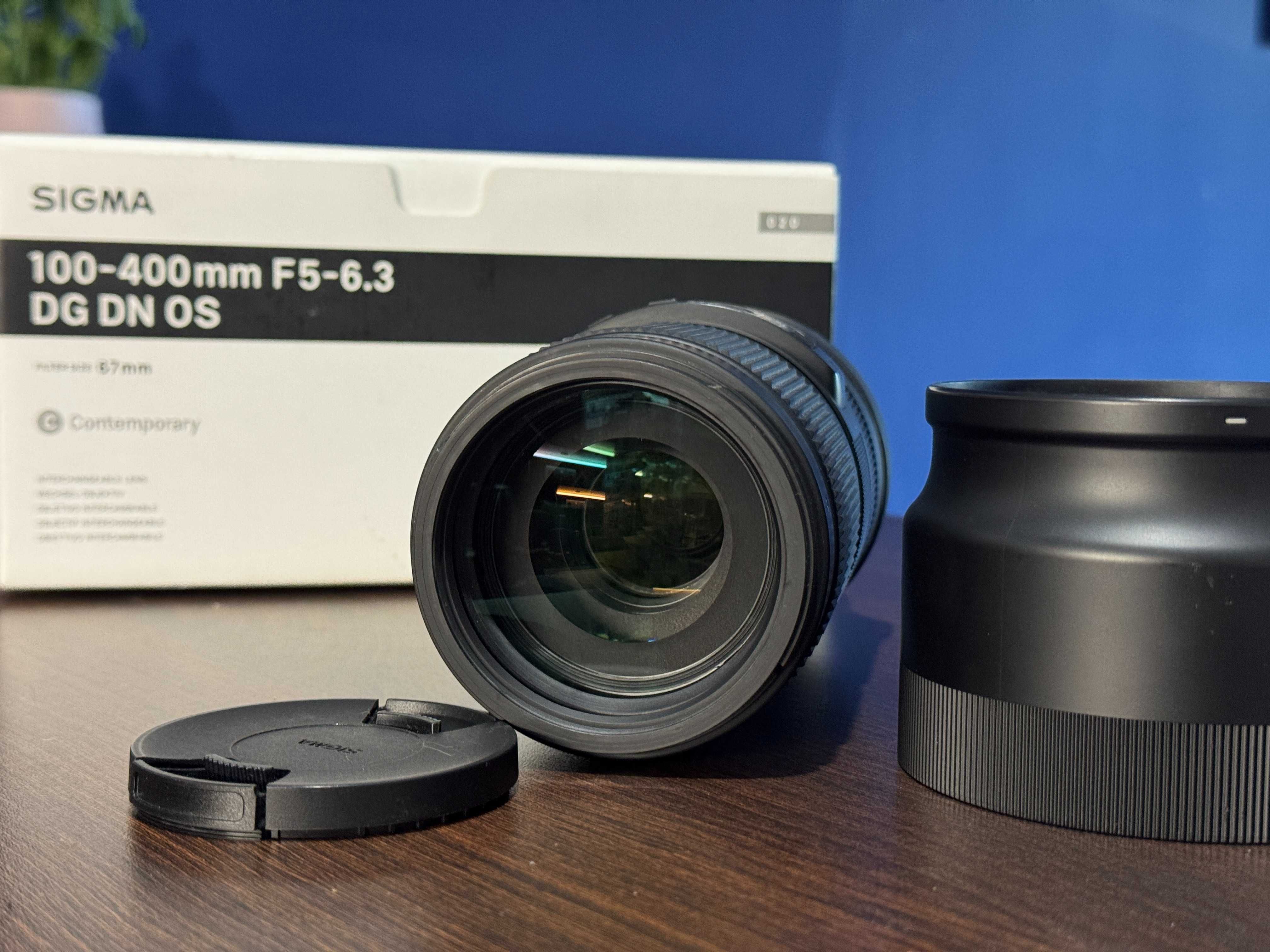 Обектив Sigma 100-400mm f/5-6.3 DG DN OS Contemporary за Sony E (FE)