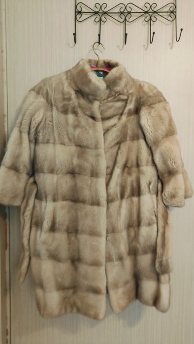 Шуба норковая светлая