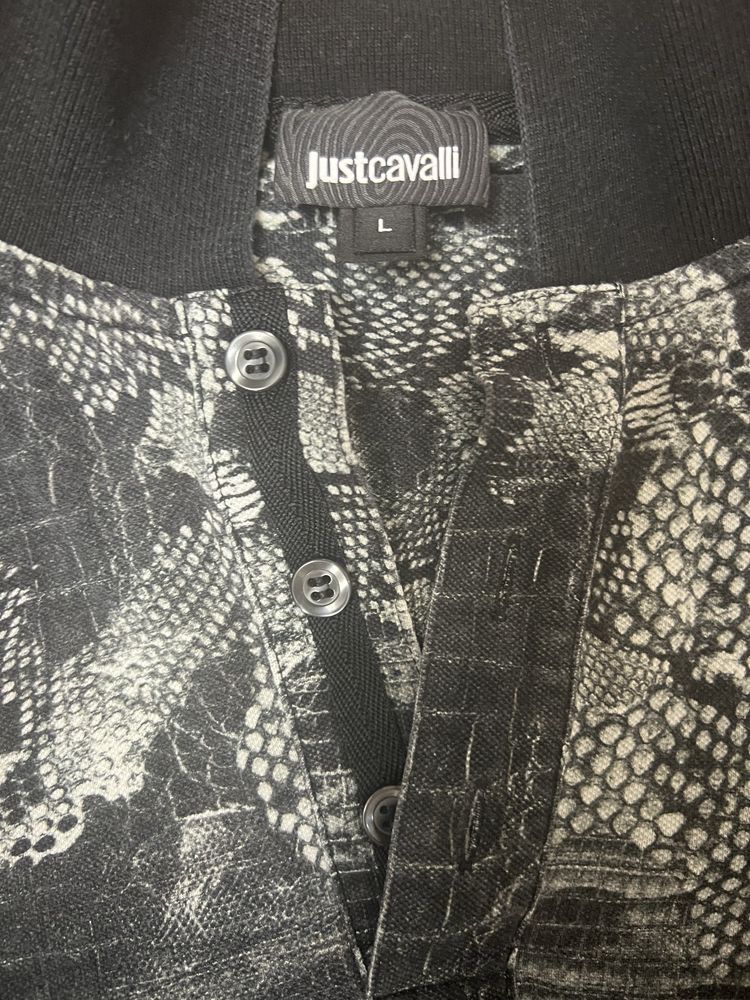 Just Cavalli мъжка поло-тениска L