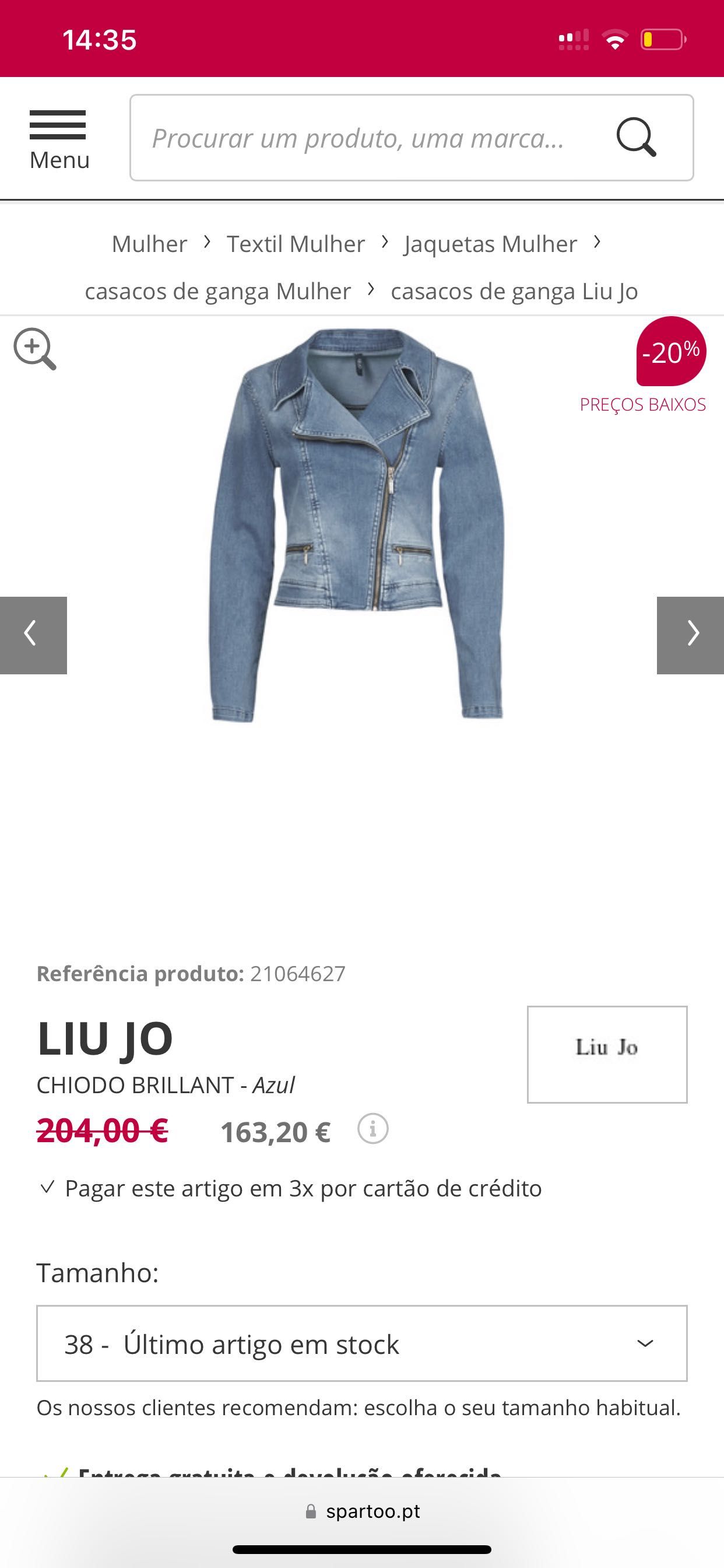 Jacheta denim Liu Jo