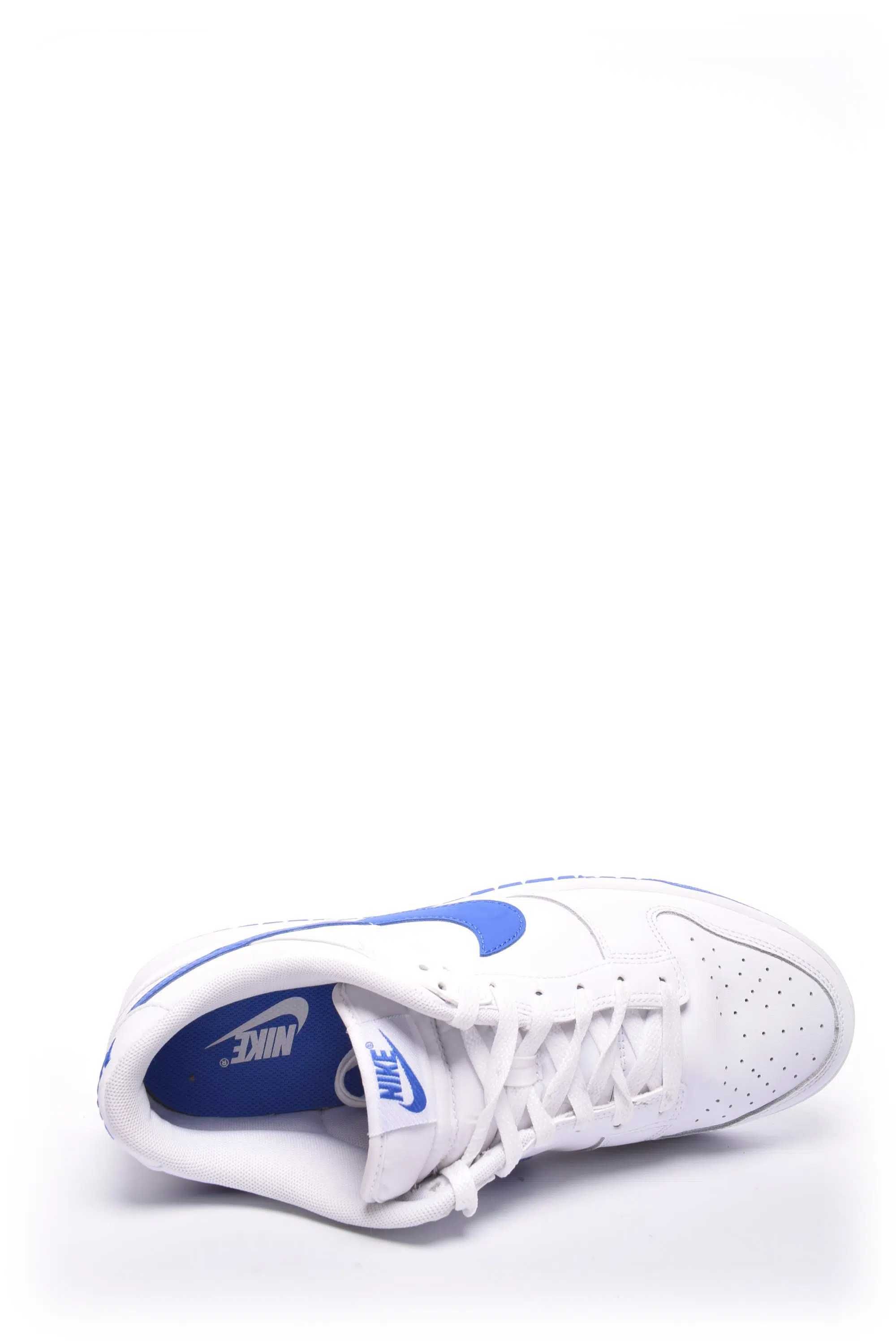 Sneakers bărbați NIKE Dunk Low Retro White & Hyper Royal | Shoemix.ro