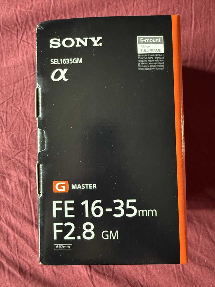Sony FE 16-35mm f/2.8 GM обектив