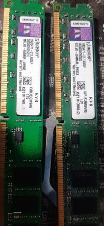 Memorii Kingston 2x4GB, DDR3, 1333MHz, Non-ECC, CL11, 1.5V, LowProfile