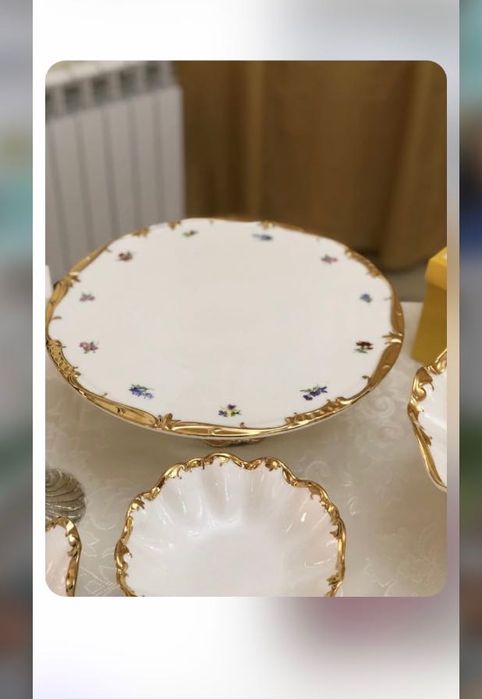 набор посуды Чешской набор