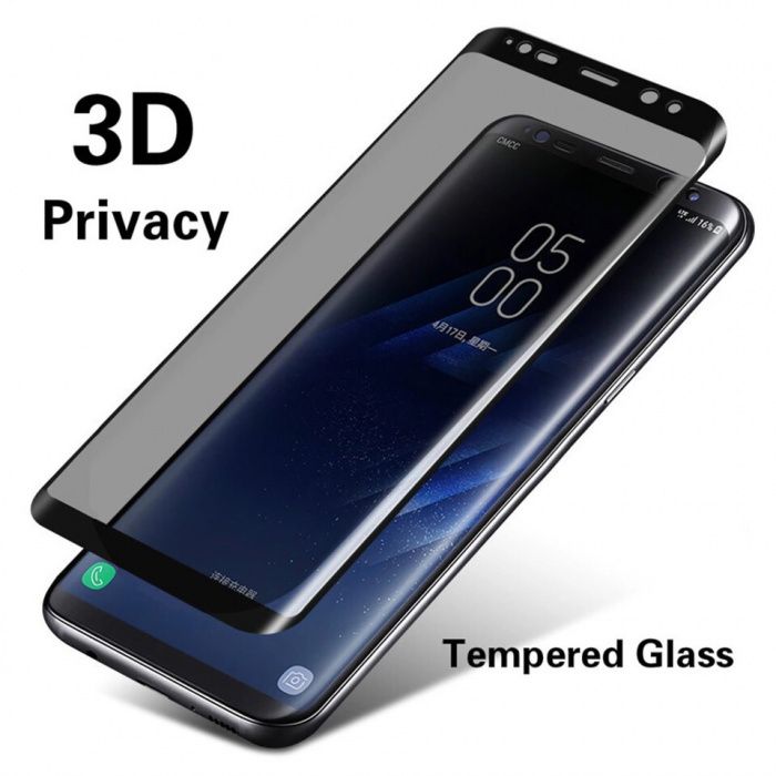 Folie Sticla Securizata Curbata Privacy - Samsung S10 S9 S8 PLUS