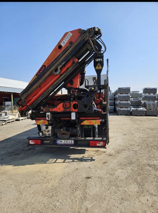Camion DAF cu macara( Hiab)
