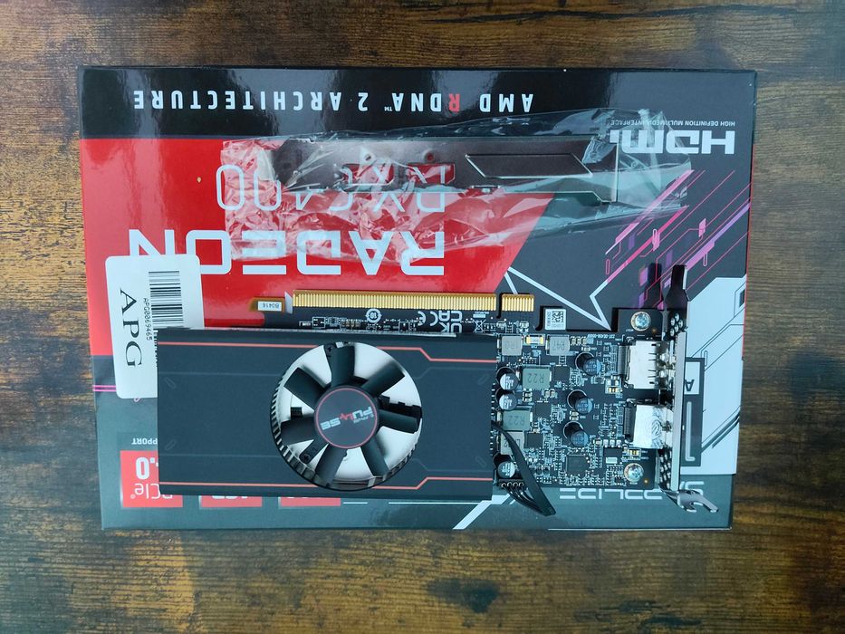 Vand Placa Video Low Profile AMD SAPPHIRE RX 6400 4Gb GDDR6 64-bit.