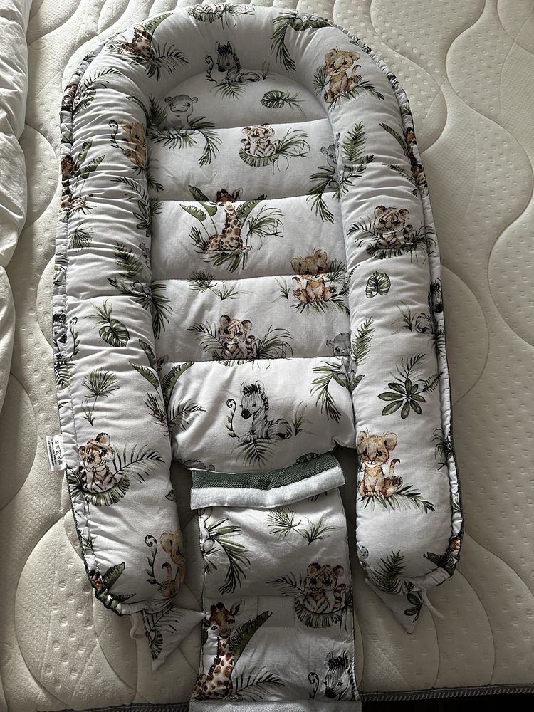 Perna alaptat + Cosulet bebelusi XXL Jukki Baby Nest