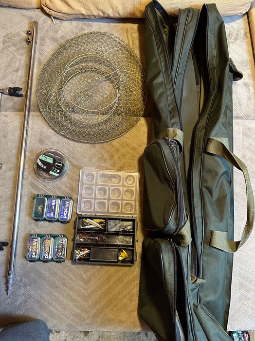 Lanseta Daiwa TD 632 si accesorii pescuit