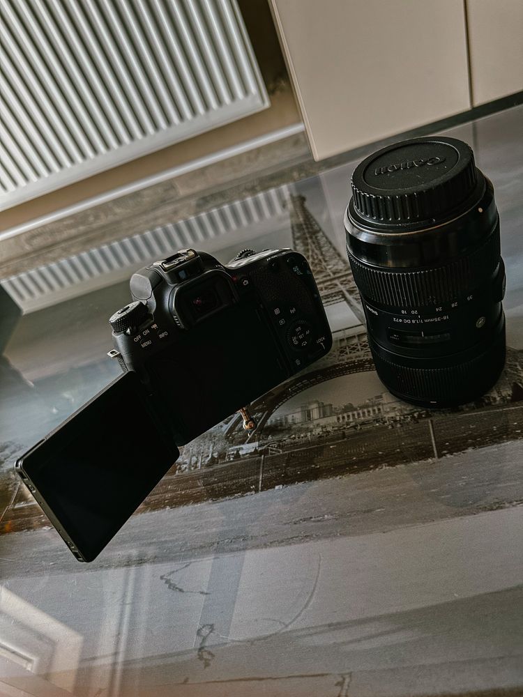 Canon EOS 77D + Obiective