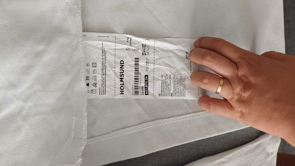 HOLMSUND
Canapea extensibila 3locuri si huse