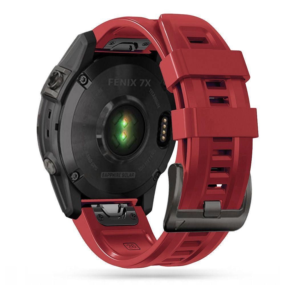 Каишка garmin fenix 3 / 5x / 3hr / 5x plus / 6x / 6x pro / 7x red