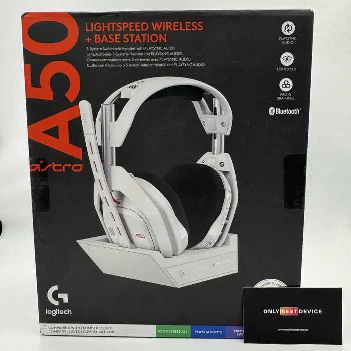 Astro A50 LIGHTSPEED WIRELESS + Base Station