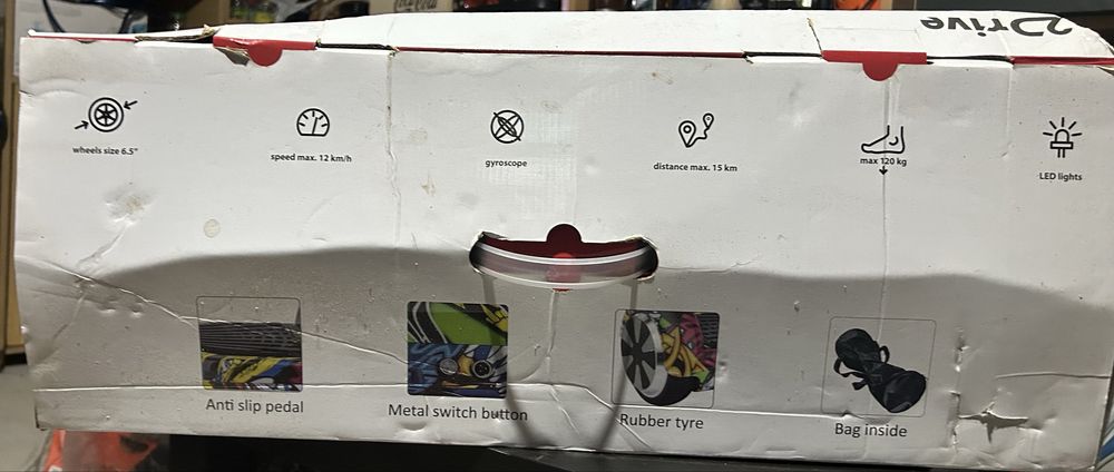 Vand haveboard scooter electric