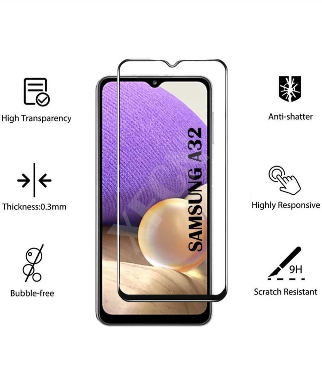 Folie de Sticla Samsung A22 4G / 5G - Tempered Glass Full