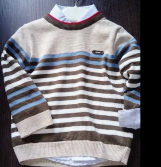 К-т пуловер и риза р.80 см.