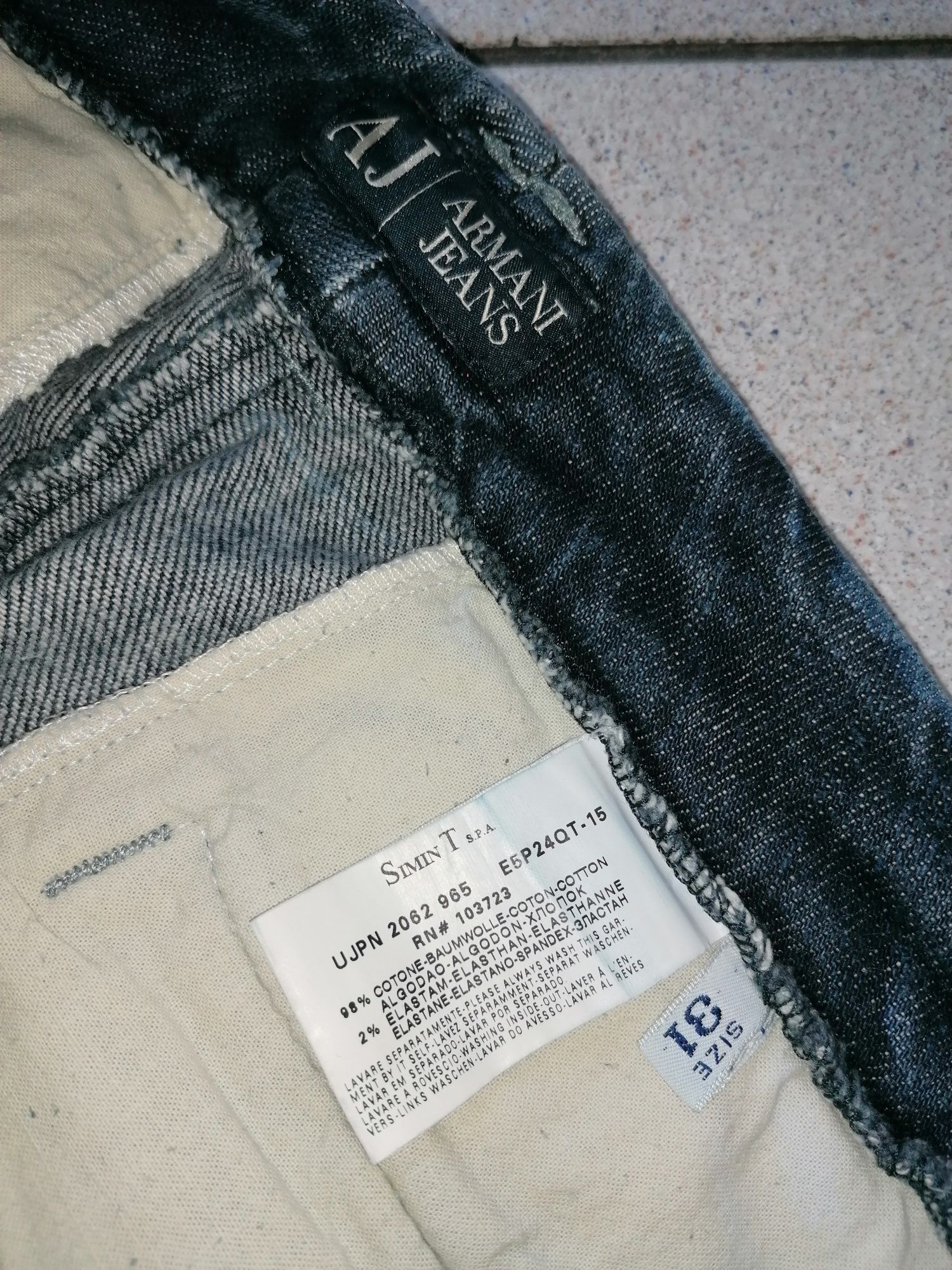 ARMANI® JEANS INDIGO 006 - оригинални дамски дънки - 31(L/XL)