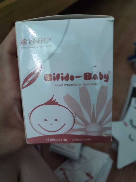 Bifido baby, inulina îmbunătățită cu oligofructoza