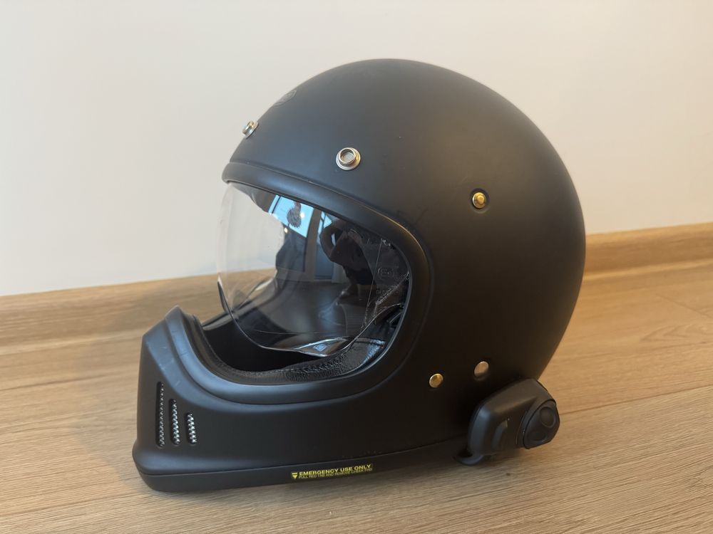 Casca + bluetooth Shoei EX Zero EX-zero marimea M ( Sena SHM5 )
