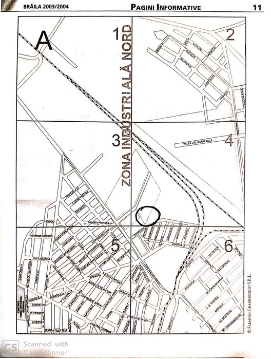 vand teren intravilan Braila aproape de zona Garii toate utilitatile