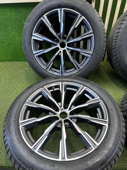 Set Jante X5 G05 X6 G06 R20 Stil M740 Iarna Bridgestone Dot 4023