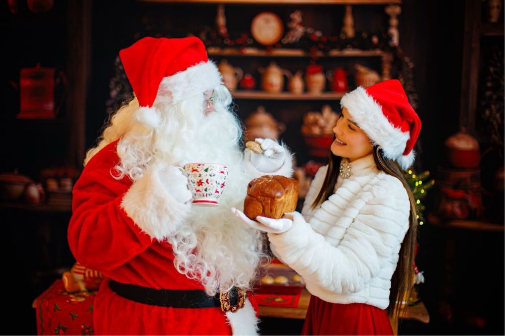 Moș Crăciun în seara de Ajun!