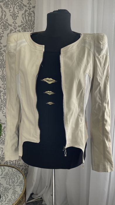 Geaca subtire din piele Ennrico Mazza