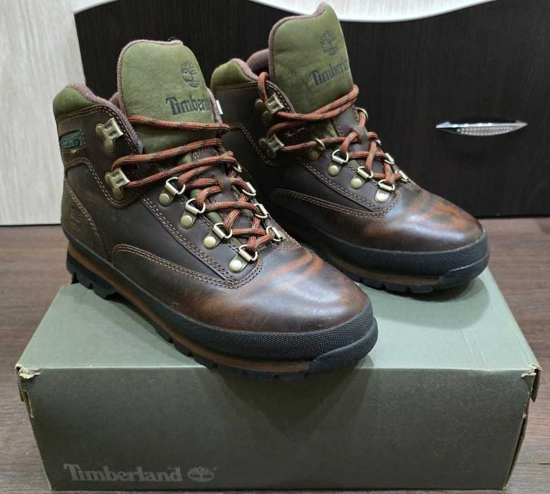 Timberland Hiker/Mid Boots Men's 6" Waterproof Leather Size 42