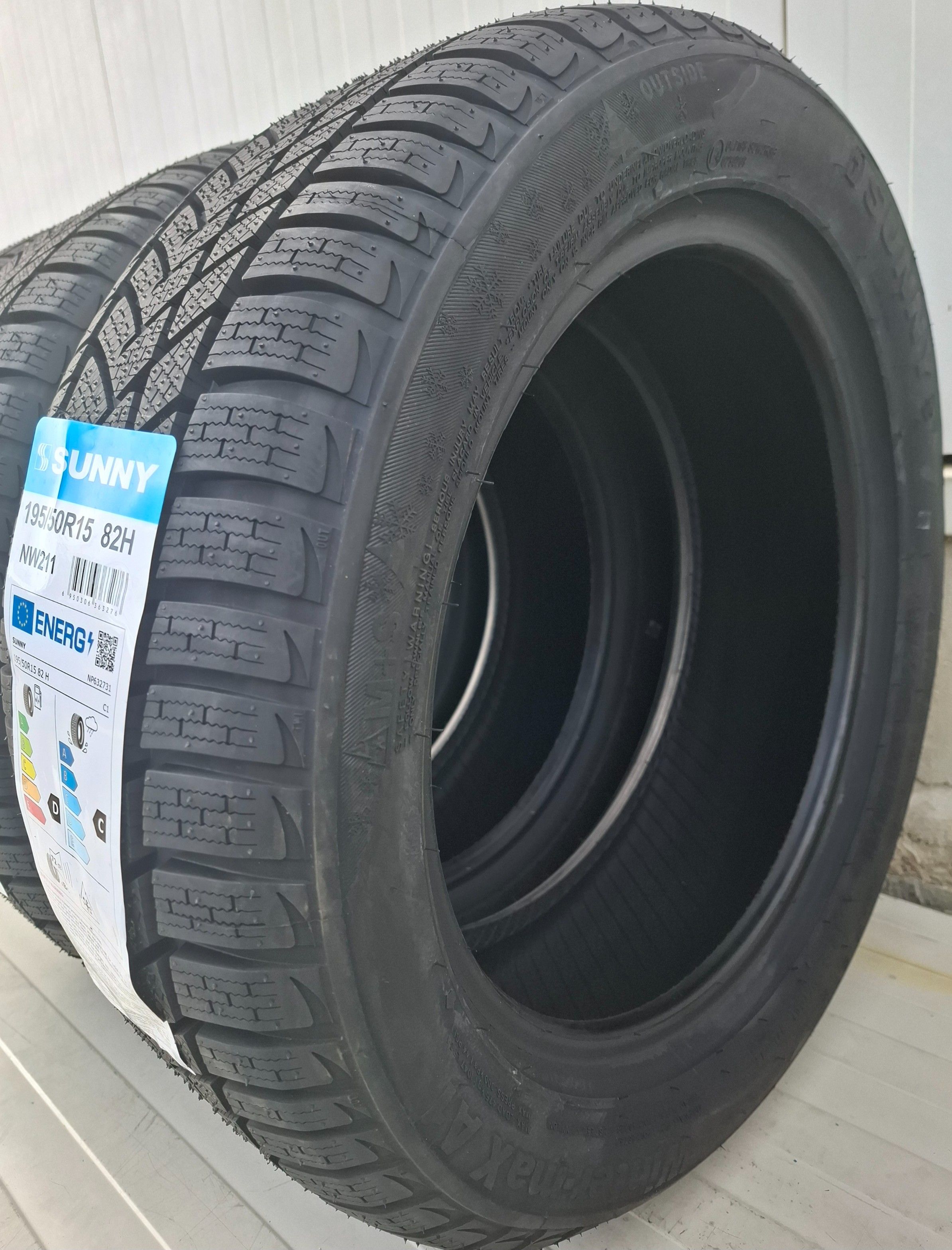 195/50 R15, 82H, SUNNY NW211, Anvelope de iarna M+S