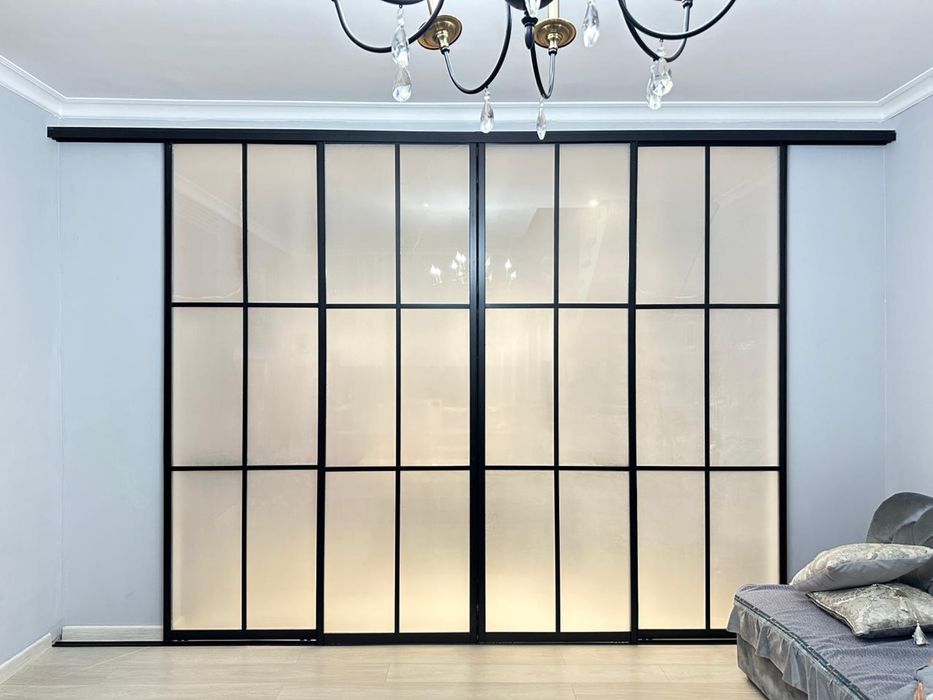 LOFT перегородки, стеклянные перегородки ,двери- купе, LOFT, СКИДКА