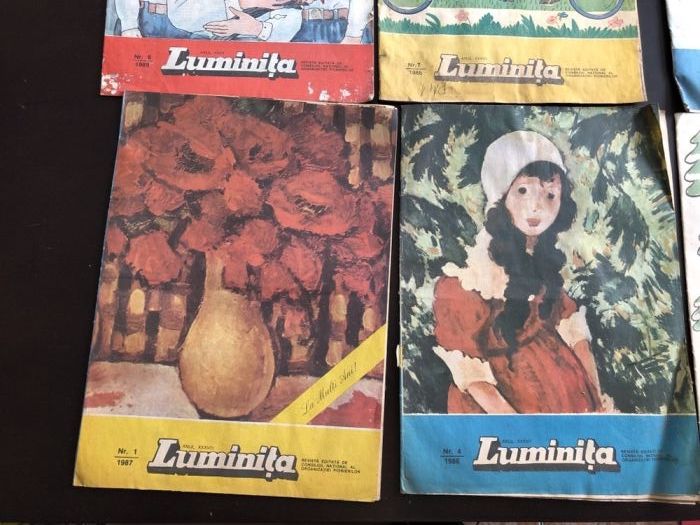 Reviste copii comuniste, Luminita