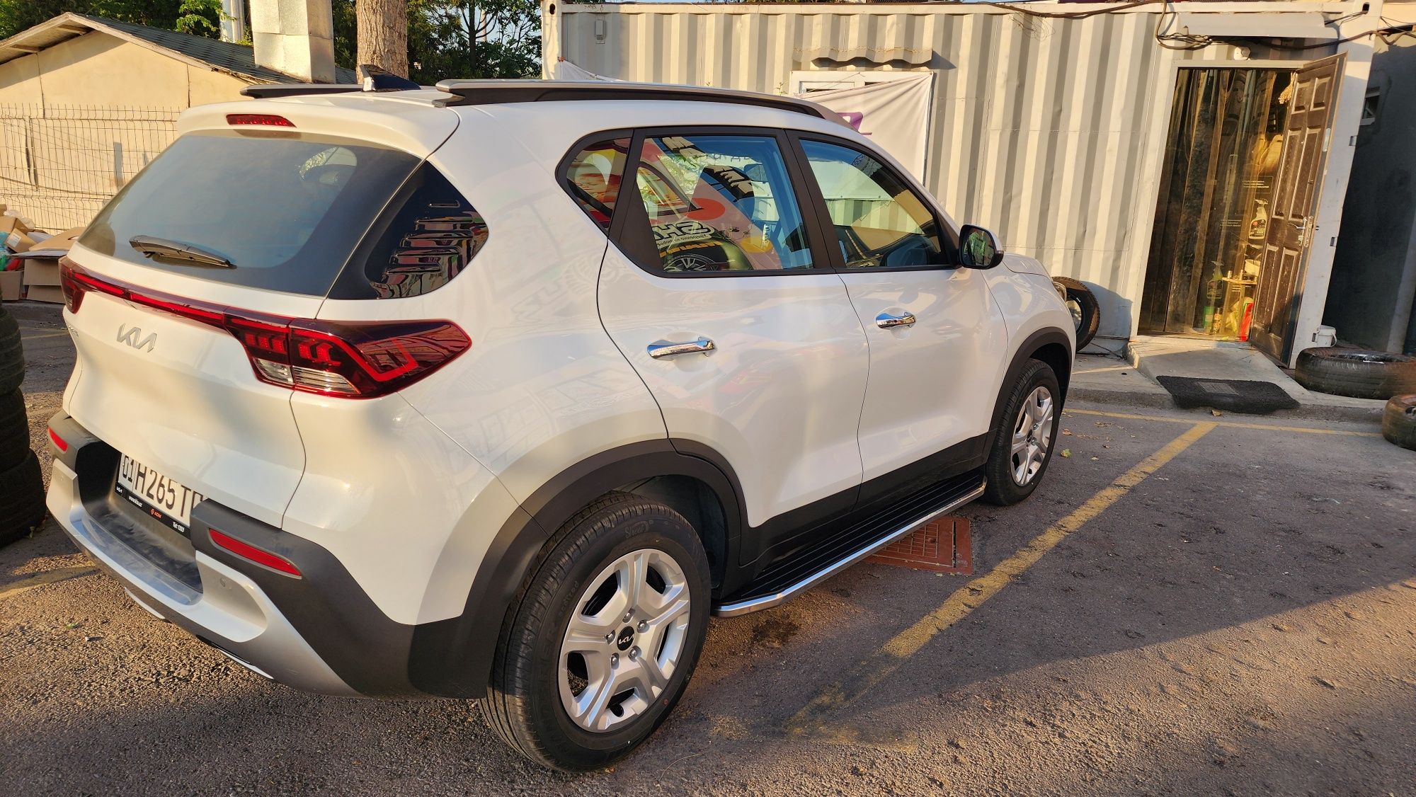 Порог площадка  Kia sonet