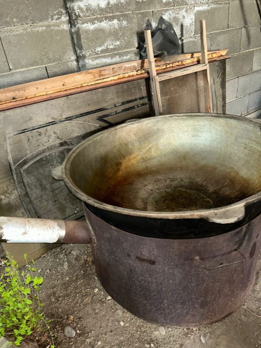 Қазан Ошақ крышкасымен