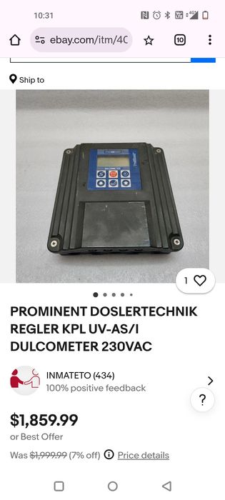 Sistem dozare piscine Ph și Clor Prominent DULCODOS 525