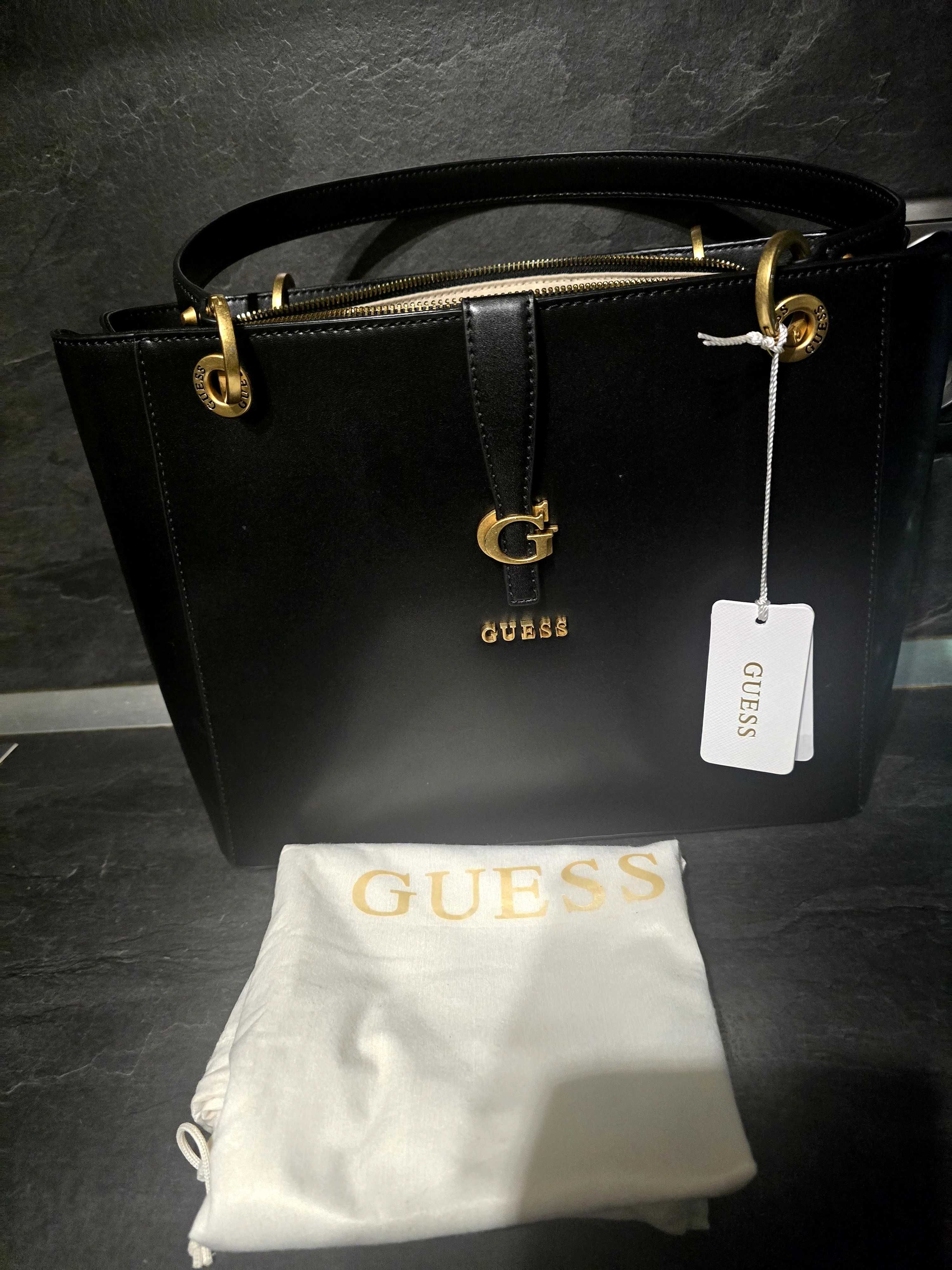 Продавам чанта нова черна  GUESS