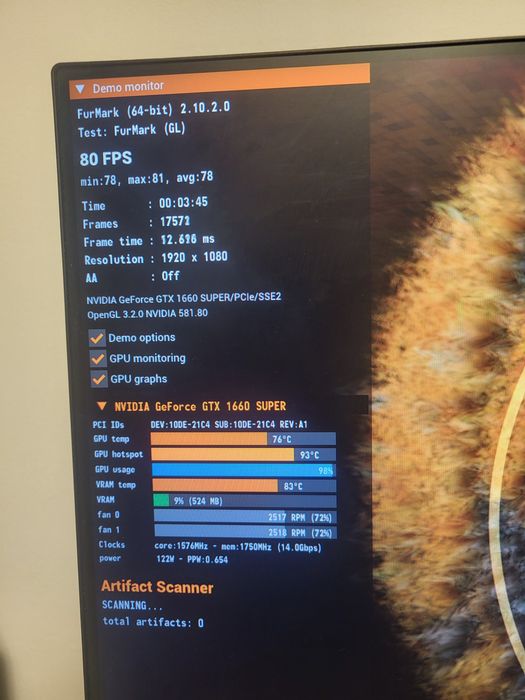 Vand gtx 1660s super + ryzen 3500x