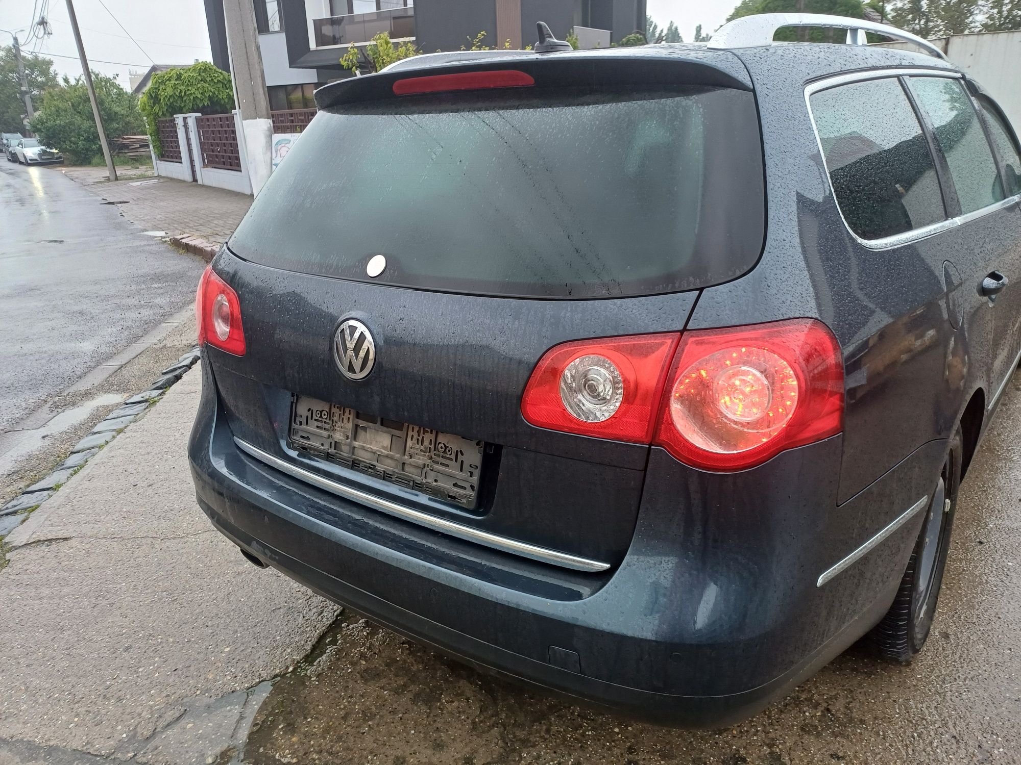 Bară spate cu sezori vw pasat b6 combi